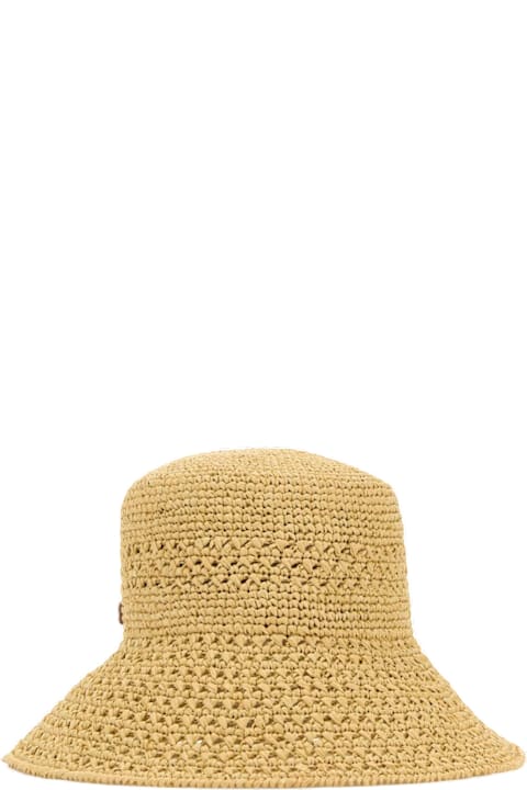 Hair Accessories for Women Miu Miu Raffia Bucket Hat