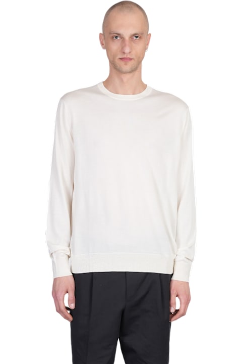 Sweaters for Men Ballantyne Knitwear In Beige Silk