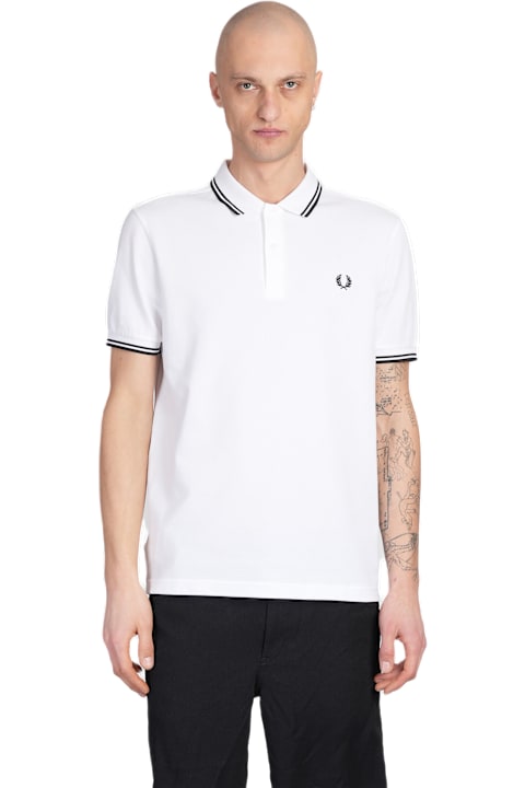 Comme des Garçons Shirt Topwear for Men Comme des Garçons Shirt Polo In White Cotton
