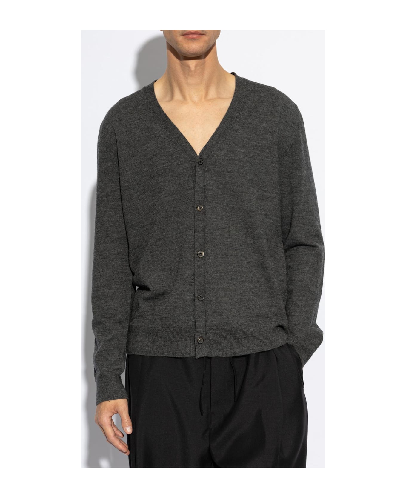 Maison Margiela Wool Cardigan - GREY