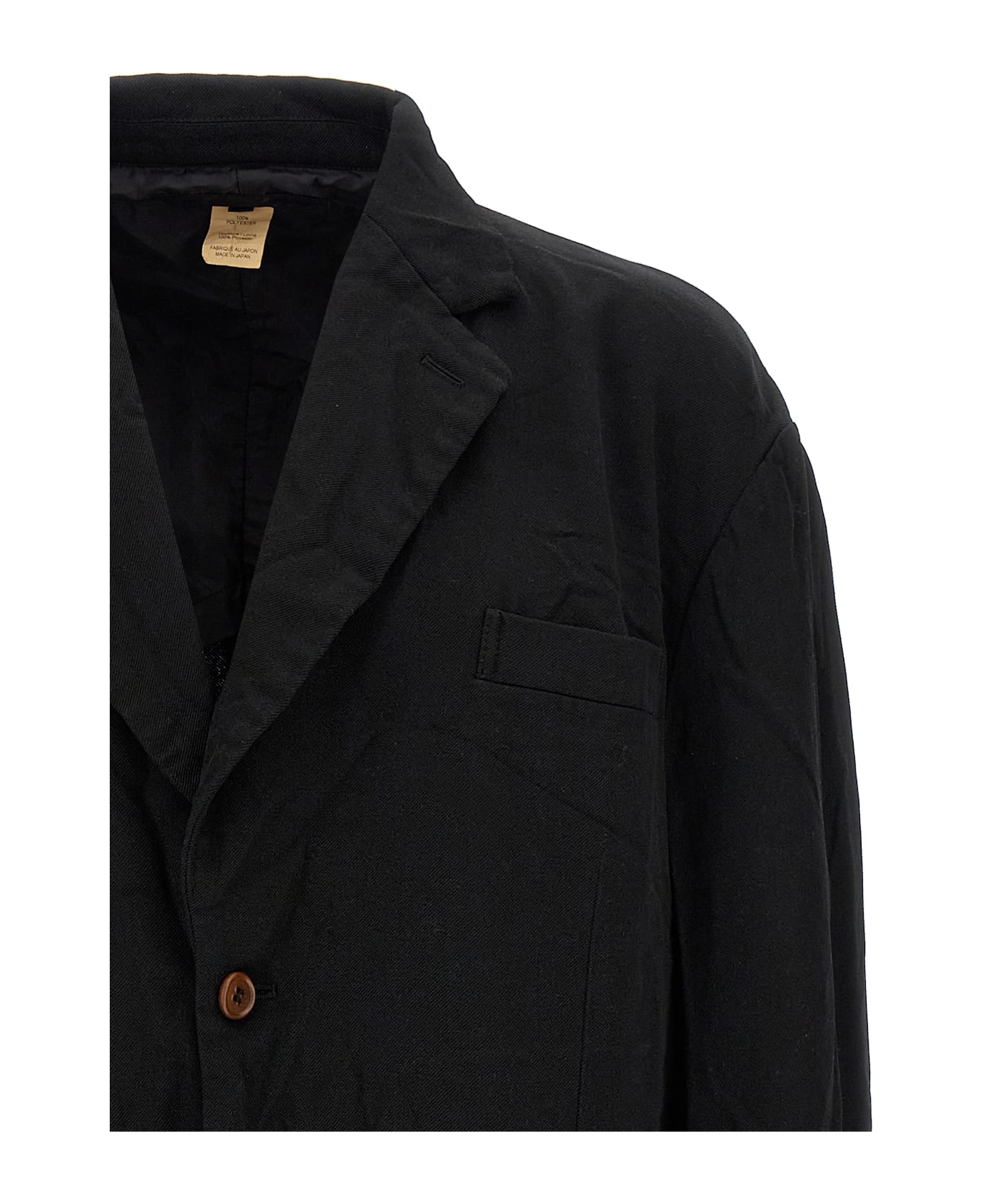 Comme des Garçons Shirt Deconstructed Blazer - Black  