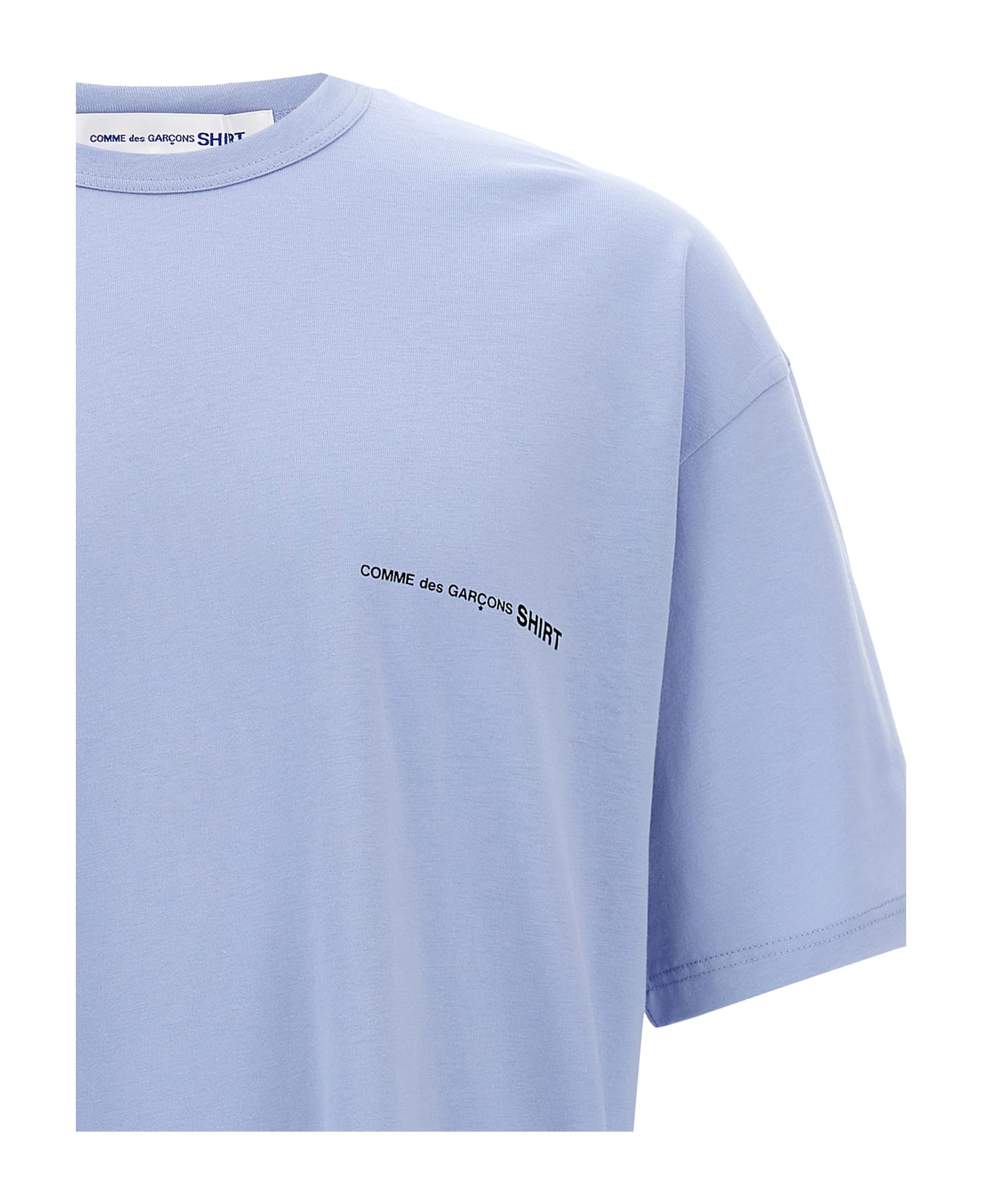 Comme des Garçons Shirt Logo T-shirt - Light Blue