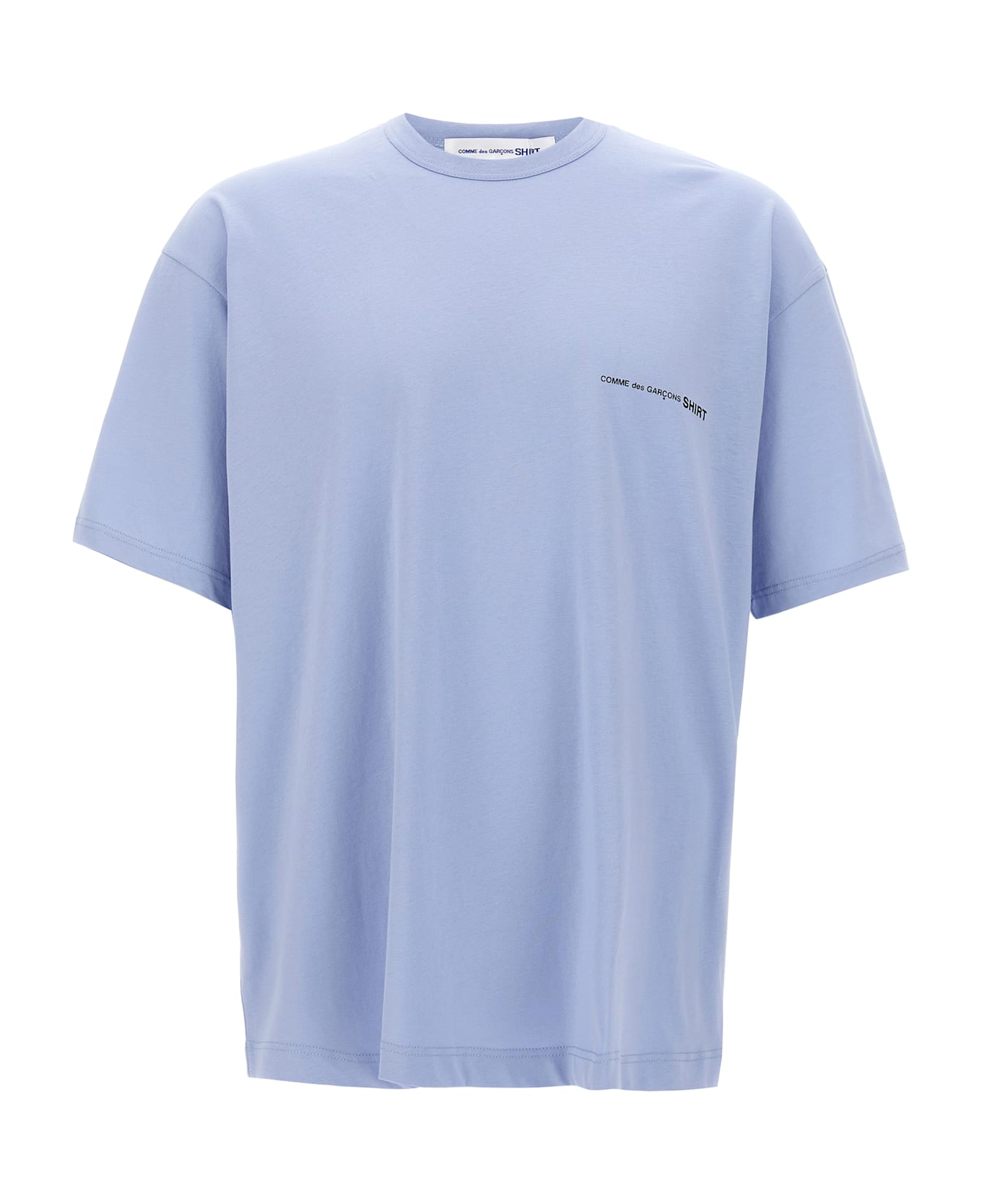 Comme des Garçons Shirt Logo T-shirt - Light Blue