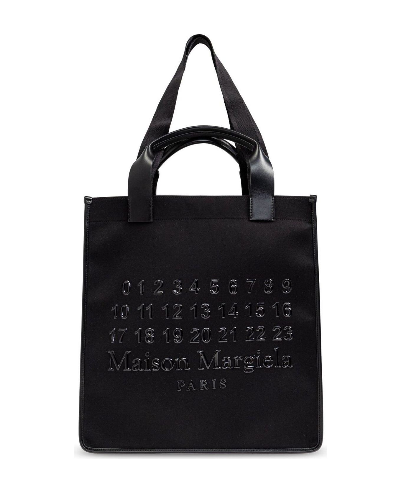 Maison Margiela Cabas Vertical Shopping Bag - Black/Black