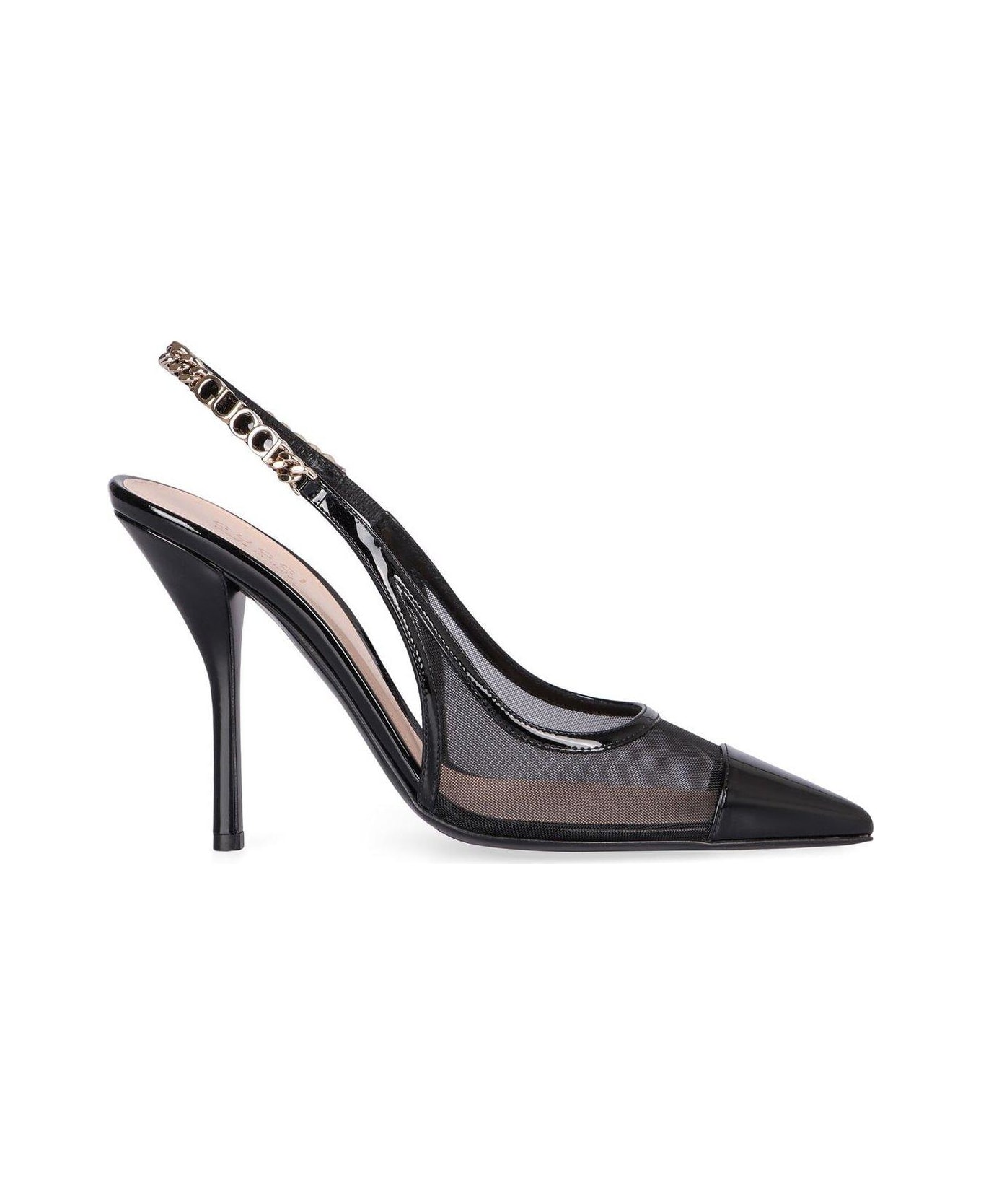 Gucci Signoria Slingback Pumps - Black