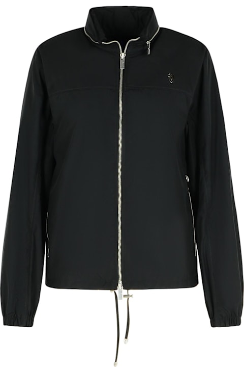 Burberry لـ Women Burberry Black Cotton Blend Jacket