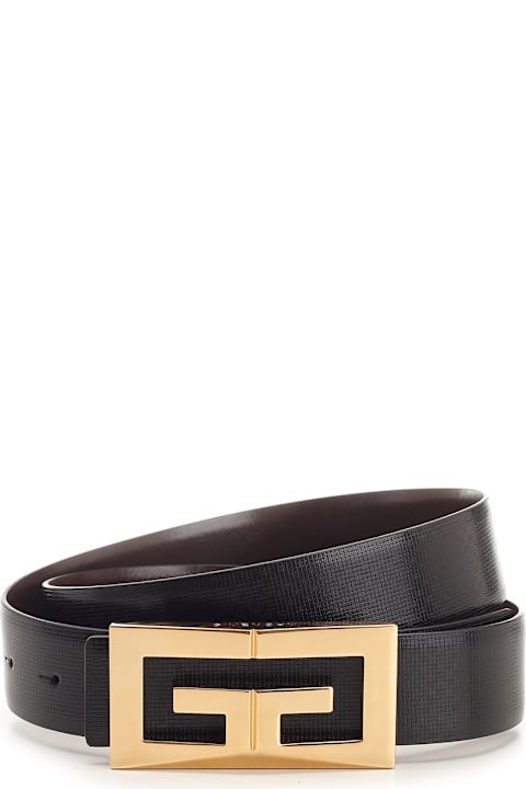 Givenchy إكسسوارات لـ القسم الرجالي Givenchy 2g Reversible Leather Belt