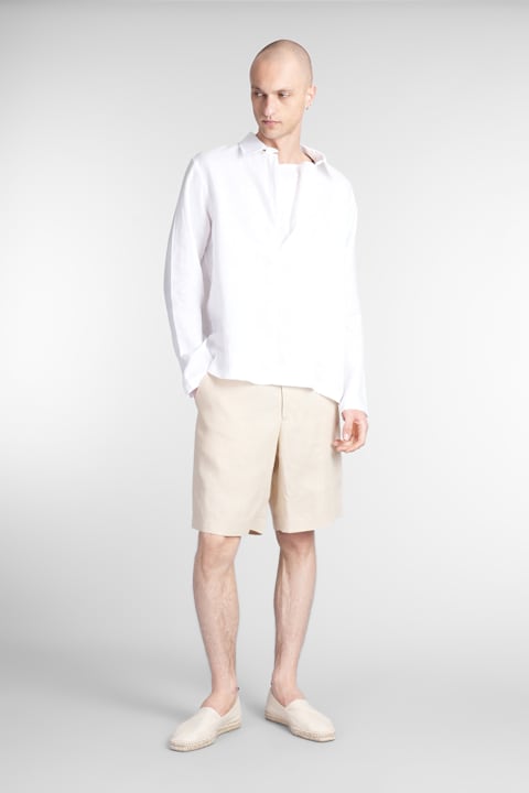 Paul Smith Clothing for Men Paul Smith Shorts In Beige Linen