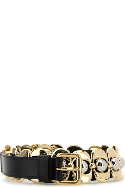 Miu Miu Accessories for Women Miu Miu Multicolor Leather And Metal Belt