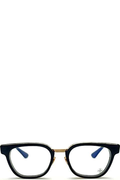 Chrome Hearts Accessories for Men Chrome Hearts Duck Butter - Black / Gold Rx Glasses