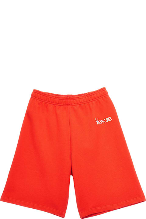 آخر صيحات الموضة من أولاد Versace '90s Vintage Logo' Bermuda Shorts