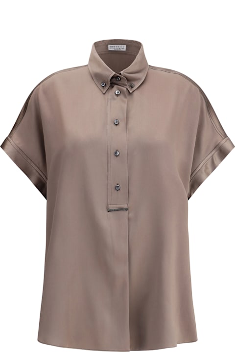Sale for Women Brunello Cucinelli Silk Shirt
