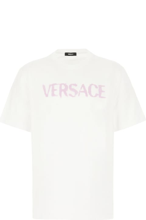 Versace Clothing for Men Versace White Cotton T-shirt