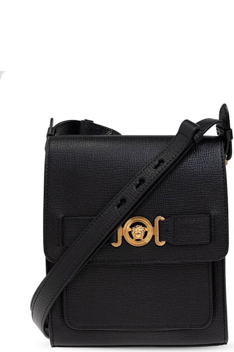Versace Bags for Men Versace Medusa Biggie Foldover Top Crossbody Bag