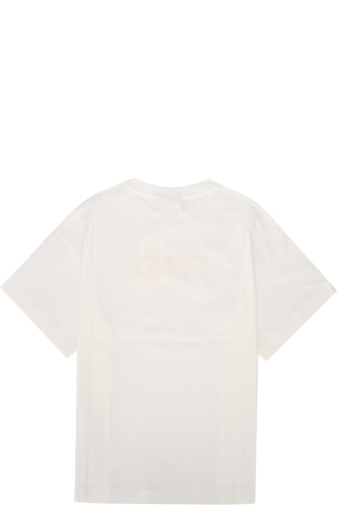 آخر صيحات الموضة من أولاد Fendi T-shirt Jersey Tinto