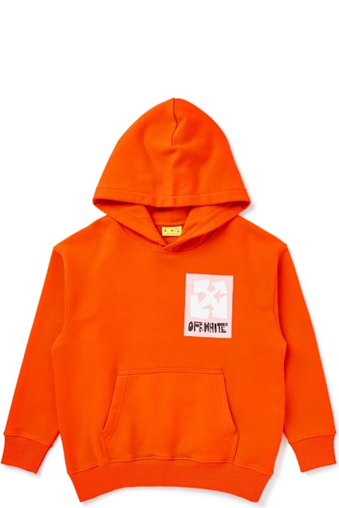 آخر صيحات الموضة من أولاد Off-White Sweatshirt With Logo