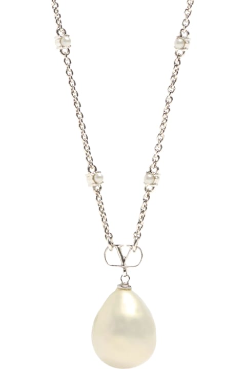 Jewelry Sale for Men Valentino Garavani Metal Necklace