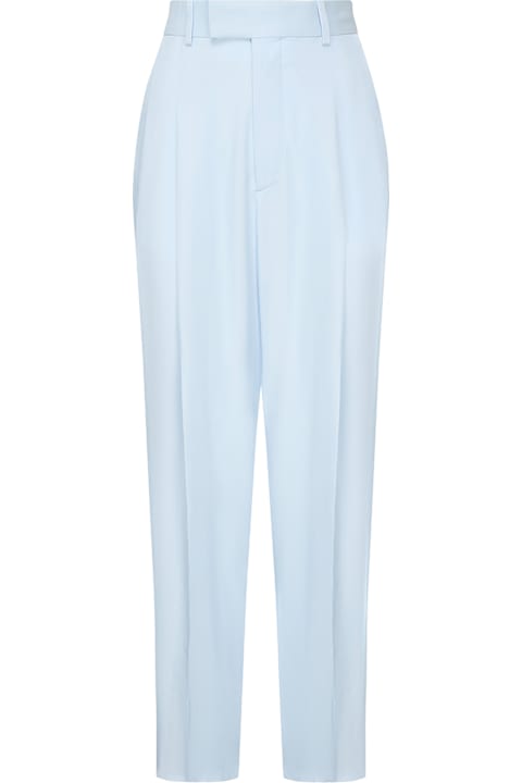 Bottega Veneta الملابس لـ السيدات Bottega Veneta Silk And Viscose Twill Trousers
