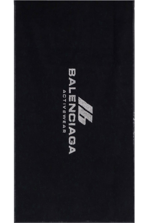 Textiles & Linens Balenciaga Activewear Terry Fabric Gym Towel