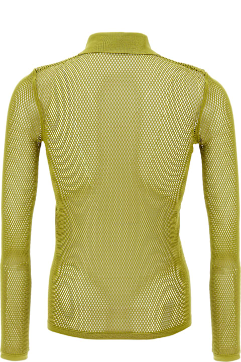 ملابس علوية لـ القسم الرجالي Gucci Technical Jersey Polo Shirt