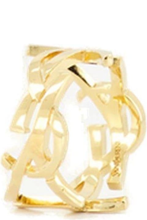 Saint Laurent حُلي لـ السيدات Saint Laurent Cassandre Scarf Ring