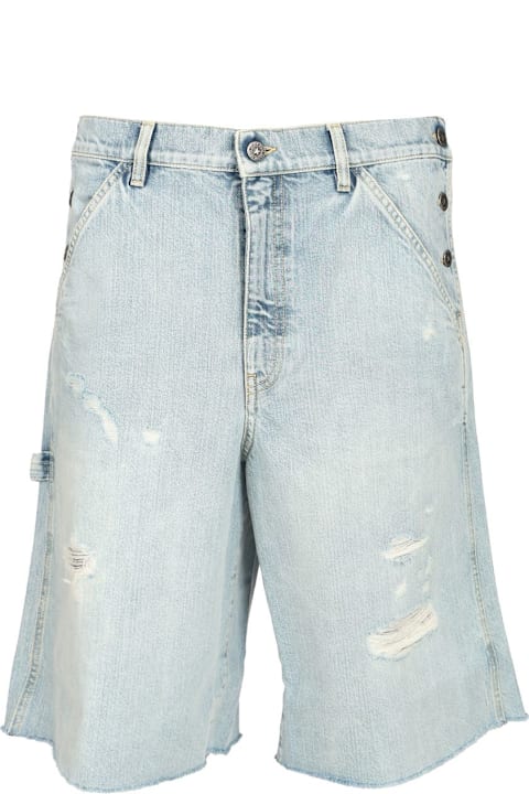 Golden Goose Pants for Men Golden Goose Denim Shorts