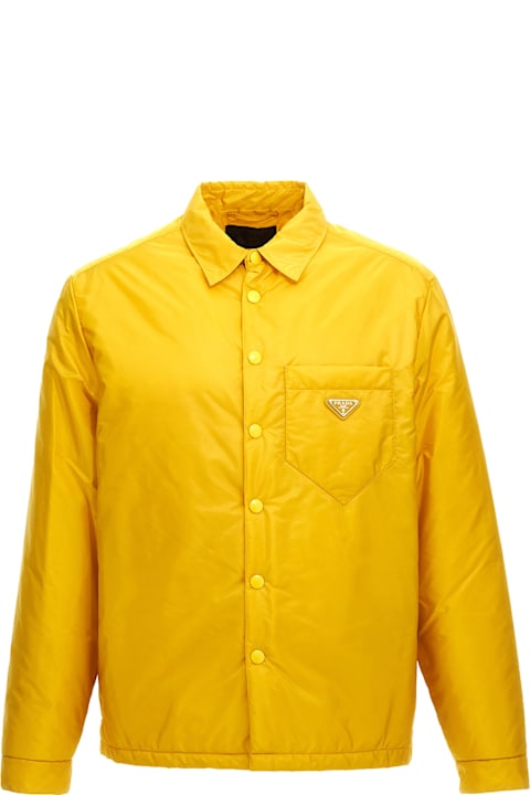 خصم على القسم الرجالي Prada Re-nylon Shirt Jacket