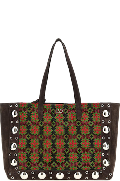 Valentino Garavani حقائب لـ القسم الرجالي Valentino Garavani Valentino Garavani 'nellcôte' Big Shopping Bag