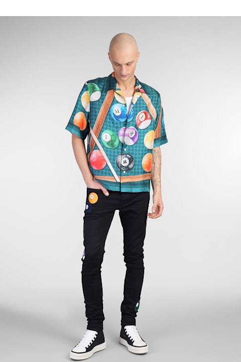 Clothing Sale for Men AMIRI Shirt In Green Silk