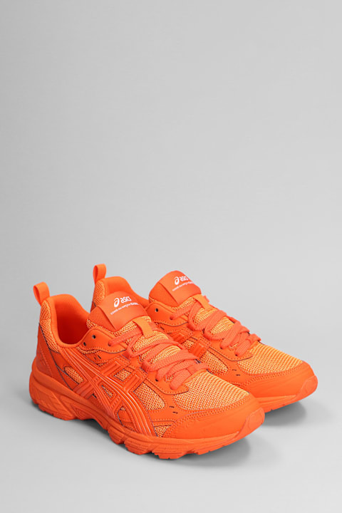 Comme des Garçons Shirt Shoes for Men Comme des Garçons Shirt Gel Nunobiki Sneakers In Orange Polyuretan