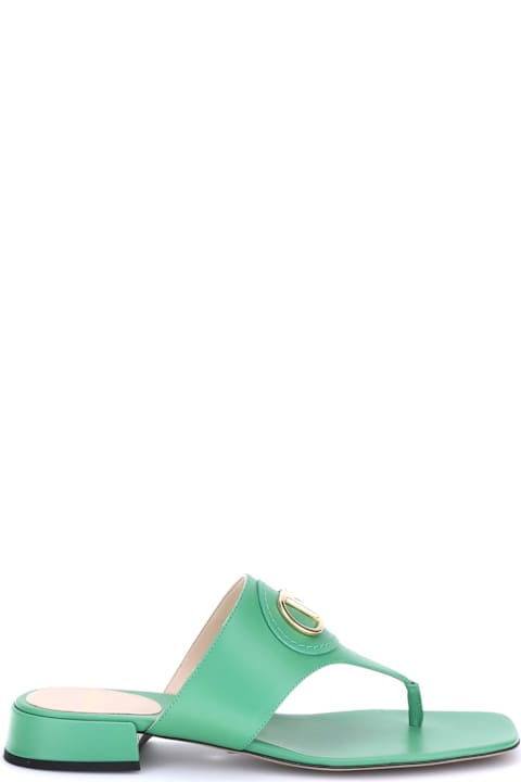 Sandals for Women Valentino Garavani Vlogo Thong Sandals