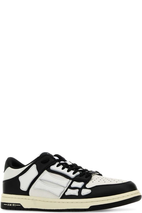Sneakers for Men AMIRI Two-tone Leather Skel Sneakers