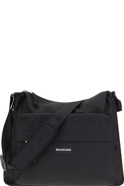 Balenciaga حقائب لـ القسم الرجالي Balenciaga Hobo Explorer Shoulder Bag