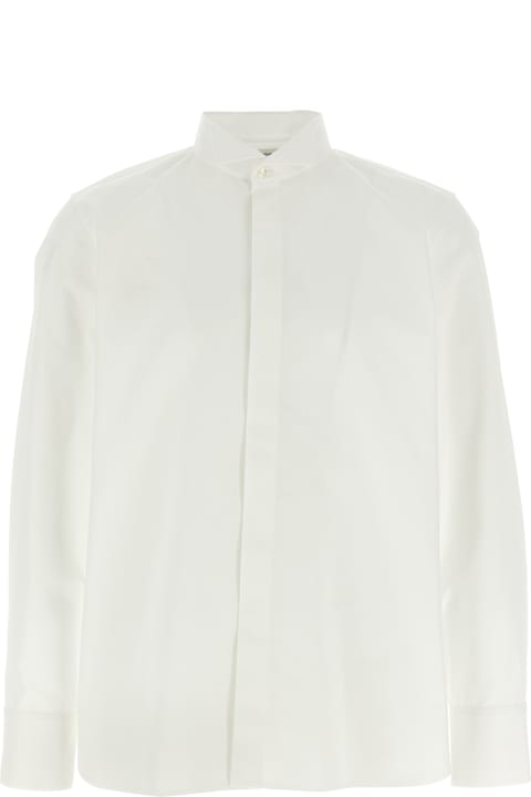 قمصان لـ القسم الرجالي Saint Laurent Flap Collar Shirt