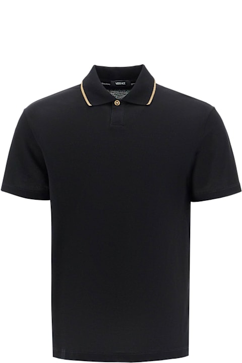 Versace Topwear for Men Versace Polo Shirt