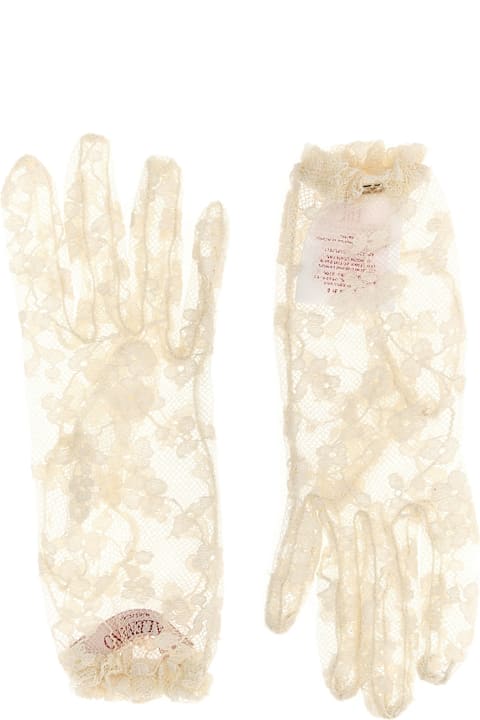 Gloves for Women Valentino Garavani Valentino Garavani Vlogo Signature Gloves